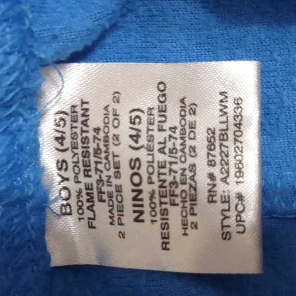 Blue pj - Picture 2 of 2